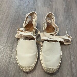 White Espadrille Sandals